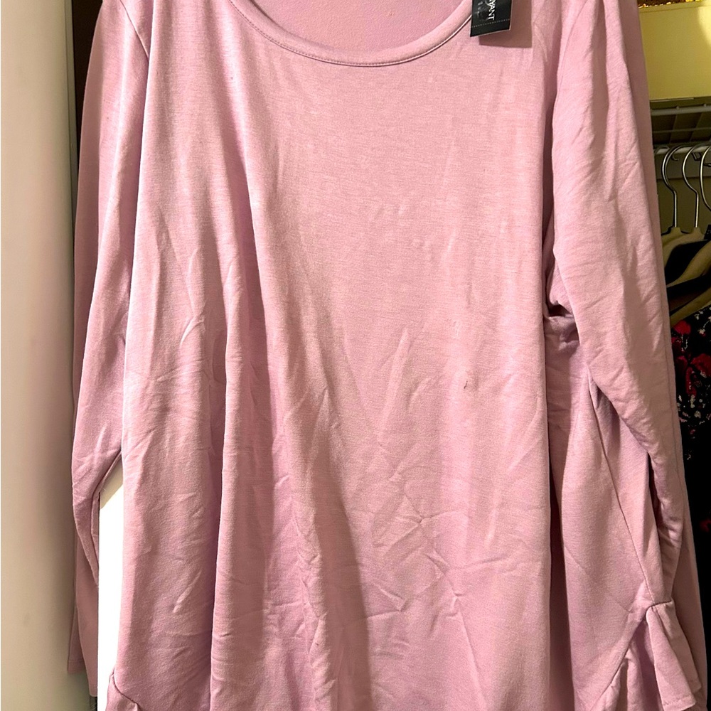 Never worn comfortable and adorable casual shirt